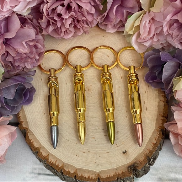 Rifle Bullet Bottle Opener Keychain - Picture 3 of 13